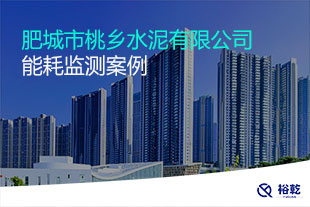 肥城市桃乡水泥有限公司能耗监测案例